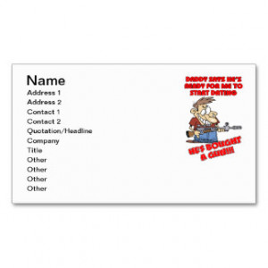 Business Cards Funny Mom