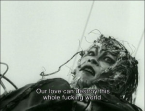 destroy, love, quote, strange, world