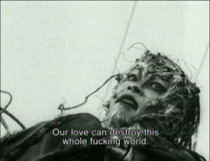 destroy, love, quote, strange, world