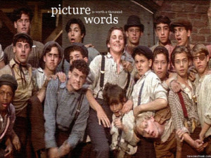 Les Newsies Les miserables and newsies