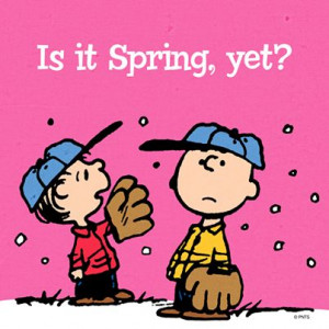 yes it is charlie brown it s finally spring yay it s the springtime