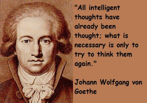 Johann Wolfgang von Goethe (German writer, artist, and politician)