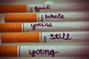 cigarettes, quit, smoking, while, young