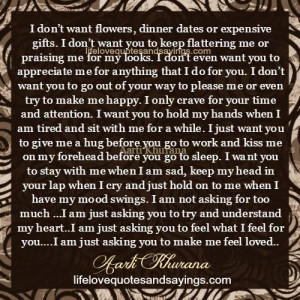 Just Want To Feel Loved...