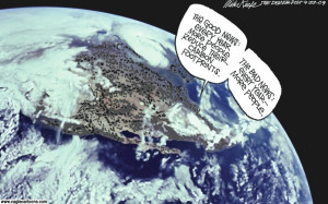 Human Population Growth Cartoon