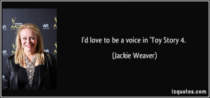 Jackie Weaver Quote