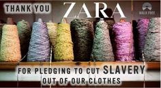 join us in thanking Inditex for joining the pledge to boycott slave ...