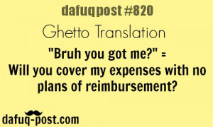 Funny Ghetto Translation - DAFUQ POSTS