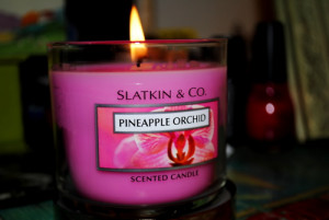 ... candle bath and body works pineappleorchidcandle orchid pink candle