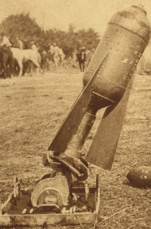 WW1 Trench Mortar Shells
