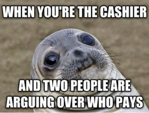 Funny Cashier Memes Funniest memes [when you're