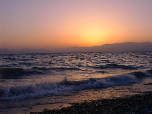 Sea of Galilee at Sunset