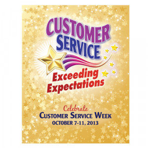 ... customer service exceeding expectations customer service week