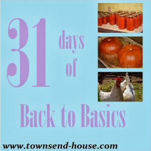 31 Days} Back to Basics Day 20 - Sunday Quotes