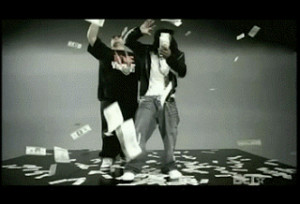 lil wayne in a music video money