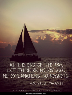 At the end of the day quotes