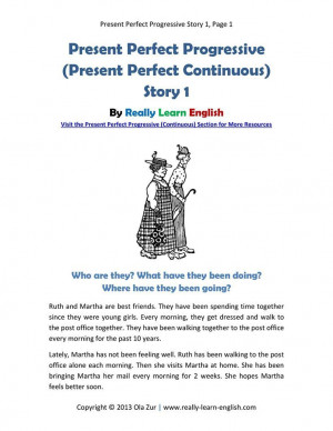 Present perfect