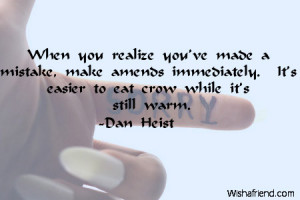 ... to us, not to make us sad but sober; not to make us sorry but wise