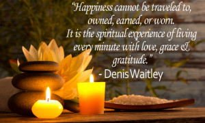 Inspirational Quote: Happiness – Denis Waitley