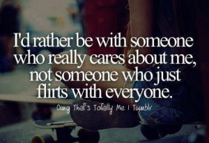 rather be with someone...