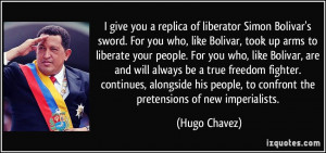 Simon Bolivar Quotes