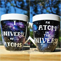 Hand Painted Cosmos Coffee Mug Galaxy Space by TulaczFineArts, $35.00 ...