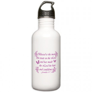 ... Water Bottles > Inspirational Christian quotes Stainless Water Bot