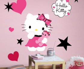 Hello Kitty Couture Giant Wall Decal