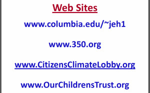 James Hansen websites AGU 2013 via Wiki