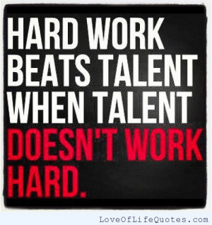 quote on hard work the truth beats a lie it doesn t always work out if