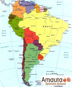 SOUTH AMERICA MAP IN SPANISHimage gallery