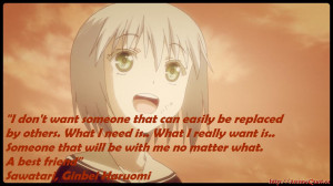 Displaying 16> Images For - Anime Quotes About Friendship...