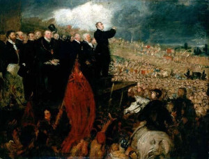 Meeting of the Birmingham Political Union 1832/33