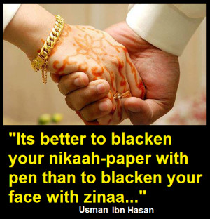 ... some beautiful Muslim Marriage quotes showing the beauty of Marriage