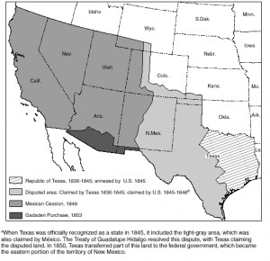 Treaty of Guadalupe Hidalgo, aka Mexican Cession