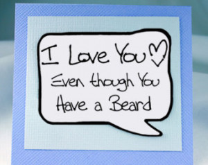 Naughty Valentine Quotes For Him ~ Popular items for beard card on ...
