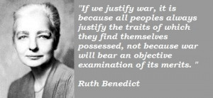 Ruth benedict famous quotes 4