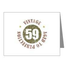 Funny 59Th Birthday Thank You Cards & Note Cards