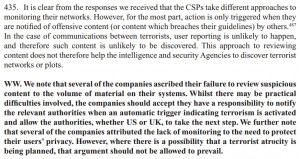 where there is a possibility that a terrorist atrocity is being ...