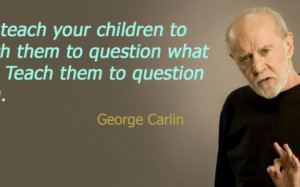 George Carlin quotes New Facebook Cover (click to view)