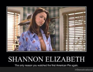 Shannon Elizabeth is american pie
