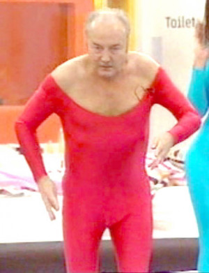 George Galloway left dazed and bruised as he's hit by rubber stress ...