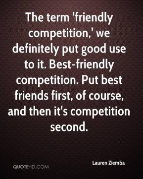 friendly competition quotes