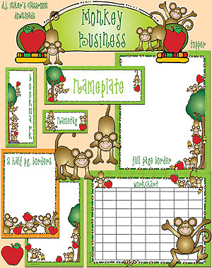 ... business classroom printables download monkey business classroom