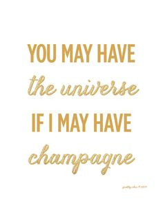Dance on the Table Quote Print, Champagne Party Decor, Bridal Shower ...