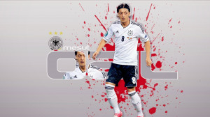 Germany Ozil World Cup 2014 Wallpaper HD