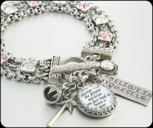 Inspirational Jewelry Inspirational Quote by BlackberryDesigns, $76.00