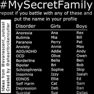 anniebyjazmine family schizophrenia