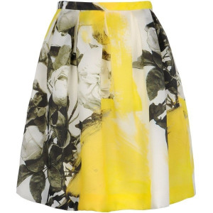 CHRISTOPHER KANE Knee length skirt ($1,185) liked on Polyvore
