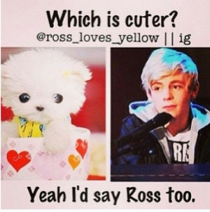 Yeah i'd say Ross too!! Duh! Which is the bigger number??? -1000000 or ...
